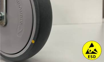 Antistatic and Electrically-Conductive Castors & Wheels